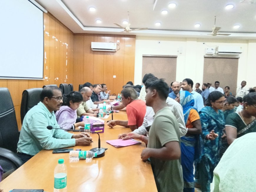 Joint Public Grievance Hearing Camp Held in Baripada