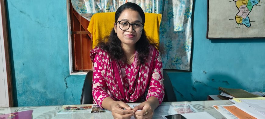 ସୁନାବେଡା ସିଡିପିଓ ଭାବେ ଦାୟିତ୍ବ ଗ୍ରହଣ କଲେ ମଧୁସ୍ମିତା