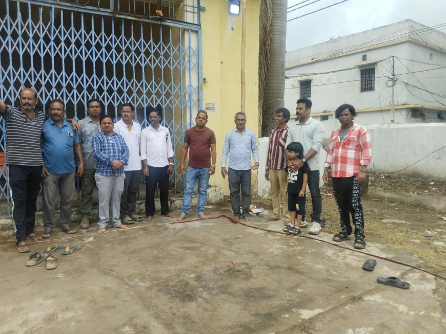 ଭଞ୍ଜମଣ୍ଡପ ଦୁର୍ଗାପୂଜା ପାଇଁ ଶୁଭ ଖୁଣ୍ଟି ସ୍ଥାପନ