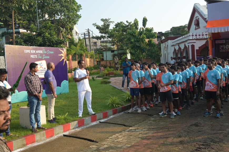 5-Km Promo Run Held in Baripada on World Tourism Day; Around 200 Runners Participate