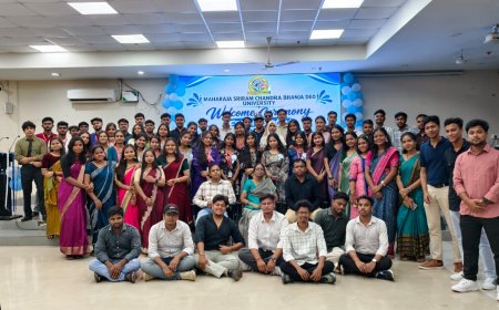 Freshers’ Welcome Programme Held at MSRCB University’s Department of Computer Applications