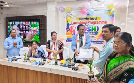 ମାଲକାନଗିରିରେ ଜୋଶ୍ ଦଳର ଜିଲ୍ଲାସ୍ତରୀୟ ଶୁଭାରମ୍ଭ; ଯକ୍ଷ୍ମା ମୁକ୍ତ ପଞ୍ଚାୟତର ସରପଞ୍ଚମାନେ ସମ୍ମାନିତ