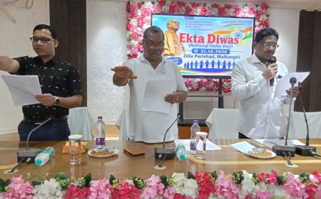 ମାଲକାନଗିରିରେ ଜିଲ୍ଲା ସ୍ତରୀୟ ଦୁର୍ନୀତି ନିବାରଣ ସପ୍ତାହ ପାଳିତ; ସଚେତନତା ଶୋଭାଯାତ୍ରା ଓ ଶପଥ ଗ୍ରହଣ