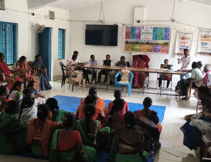 ଗାନ୍ଧୀ ଜୟନ୍ତୀ ଅବସରରେ ସ୍ୱତନ୍ତ୍ର ଗ୍ରାମସଭା ଉଦଘାଟନ