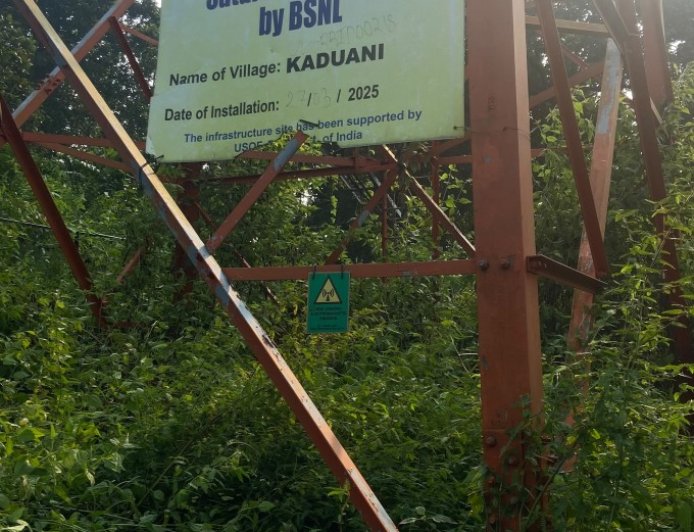 କାଦୁଆଣୀ ଅଞ୍ଚଳରେ ନେଟୱର୍କ ସମସ୍ୟା, ଗ୍ରାମବାସୀ ହନ୍ତସନ୍ତ