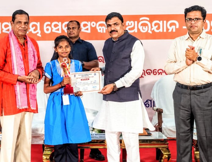 ରାଜ୍ୟସ୍ତରୀୟ ସେବା ସଂକଳ୍ପ ଅଭିଯାନ ପ୍ରତିଯୋଗିତାରେ ମୟୂରଭଞ୍ଜର ଅଦ୍ଭୂତପୂର୍ବ ସଫଳତା