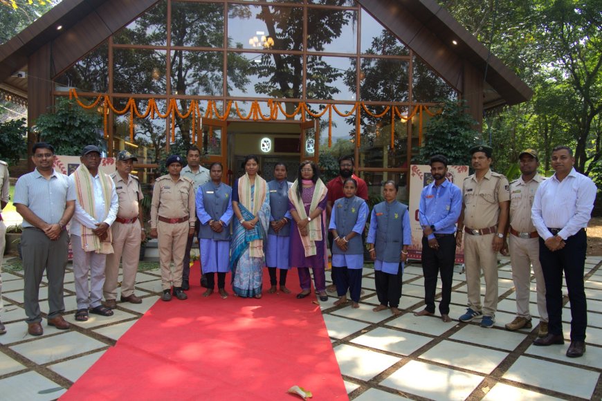 Shymilipal Tiger Project Café Inaugurated at Pithabata Entrance Gate