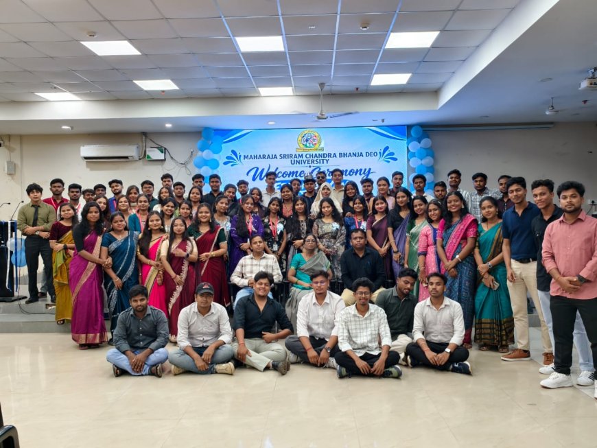 Freshers’ Welcome Programme Held at MSRCB University’s Department of Computer Applications