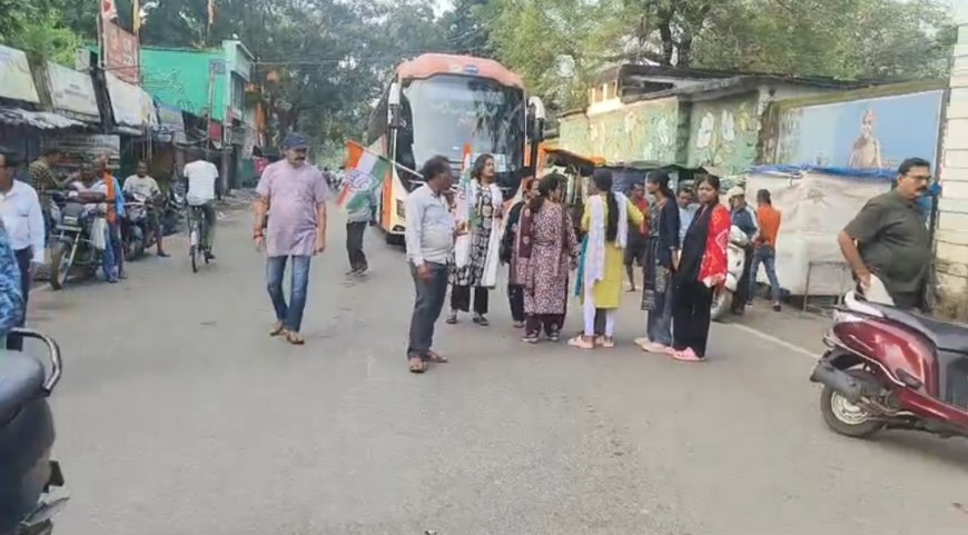 ବାରିପଦାରେ ଓଡ଼ିଶା ବନ୍ଦର ପ୍ରଭାବ।ସ୍ଥାନେ ସ୍ଥାନେ କଂଗ୍ରେସ କର୍ମୀଙ୍କ ପିକେଟିଂ, ଦୋକାନ ବଜାର ବନ୍ଦ।