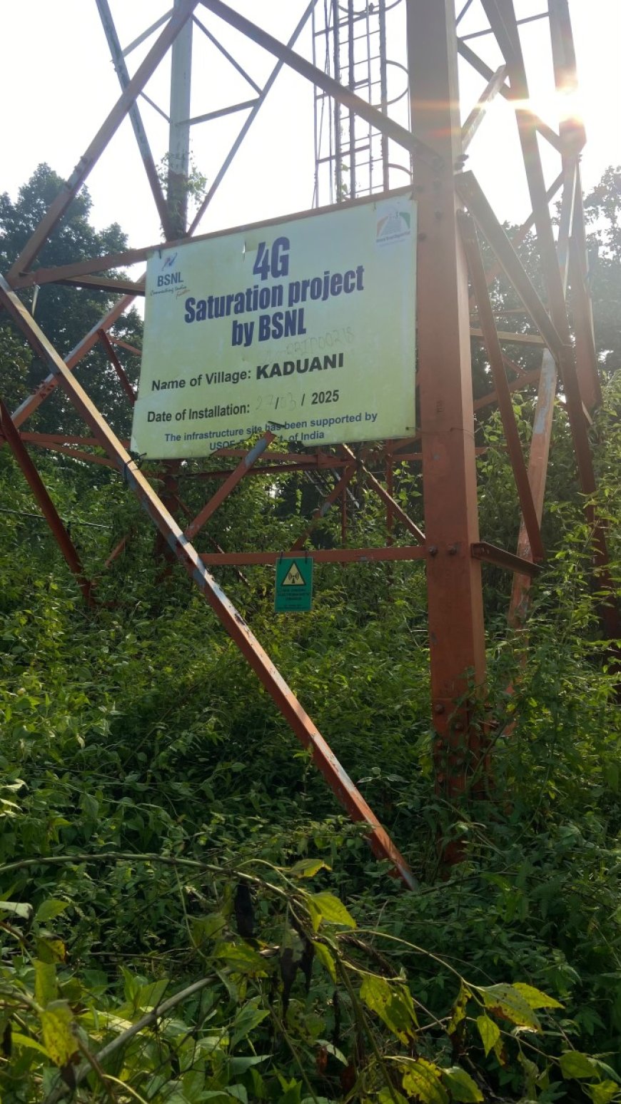 କାଦୁଆଣୀ ଅଞ୍ଚଳରେ ନେଟୱର୍କ ସମସ୍ୟା, ଗ୍ରାମବାସୀ ହନ୍ତସନ୍ତ