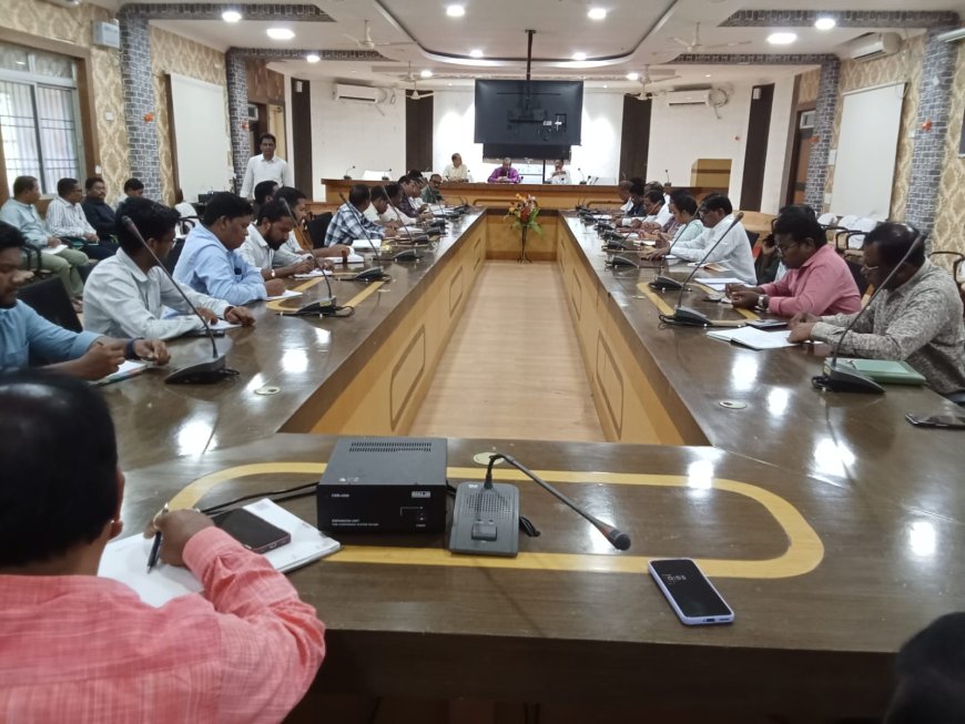 ଦୁର୍ନୀତି ନିବାରଣ ସପ୍ତାହ ପାଳନ ନେଇ ମାଲକାନଗିରି ଜିଲ୍ଲା ପରିଷଦରେ ପ୍ରସ୍ତୁତି ବୈଠକ ଅନୁଷ୍ଠିତ