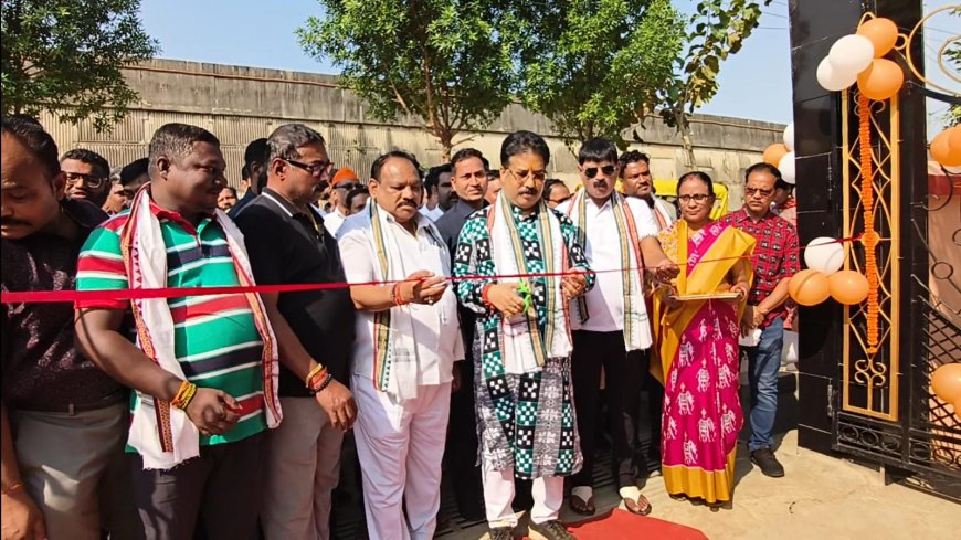 ବାରିପଦାରେ ଏକ କୋଟି ଟଙ୍କାରୁ ଊର୍ଦ୍ଧ୍ୱ ମୂଲ୍ୟର ବିକାଶମୂଳକ ପ୍ରକଳ୍ପର ଶୁଭ ଉଦ୍‌ଘାଟନ କଲେ ନଗର ଉନ୍ନୟନ ମନ୍ତ୍ରୀ